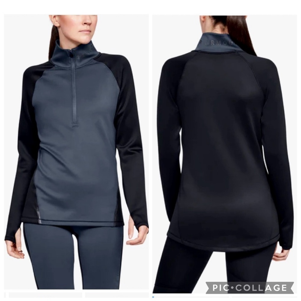 UNDER ARMOUNR / Coldgear Armour Half Zip Womens Shirt Size M